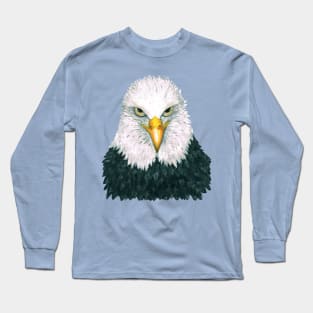 Bald eagle portrait Long Sleeve T-Shirt